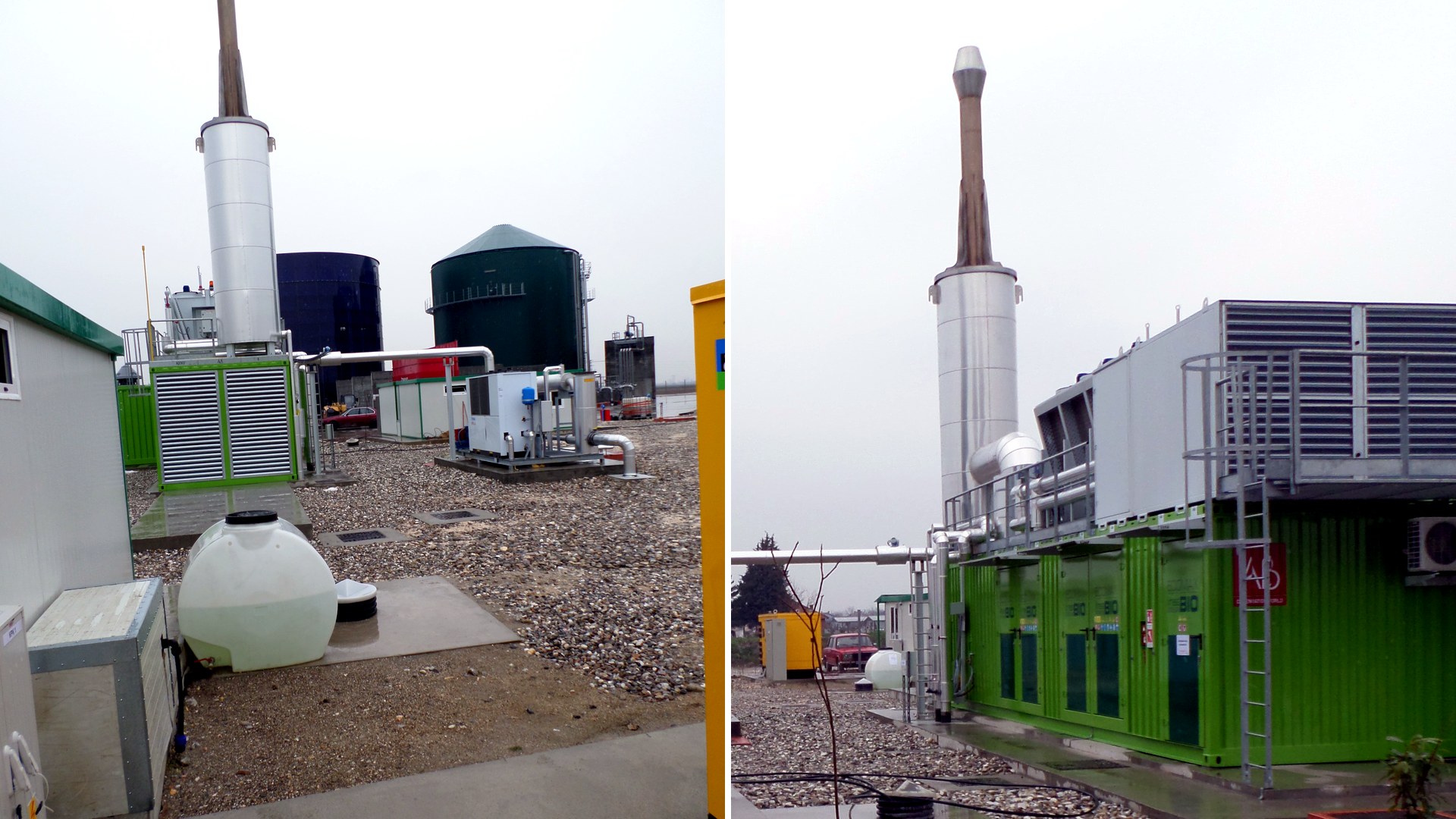 Изграждане на електроцентрали за биогаз